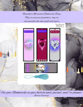 Load image into Gallery viewer, Affirmation Bling Bookmarks Instant Download