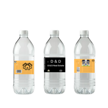 Load image into Gallery viewer, Custom Design Party Favor Water Bottle 20 OZ and Labels 6 Pack