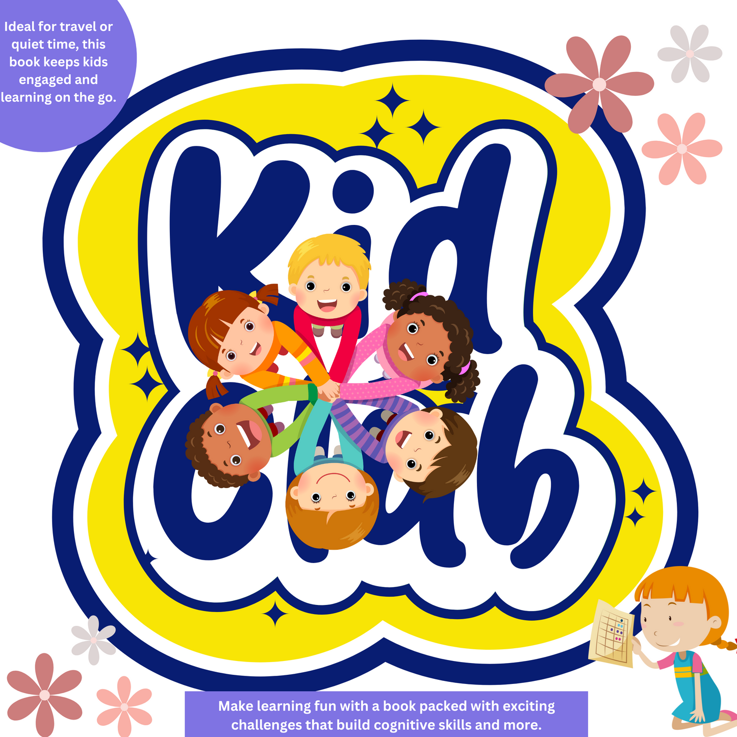Learning Activity Book for Ages 6 and up. This is a Digital Download: No physical product will be delivered.