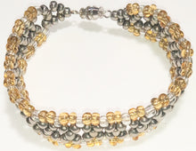 Load image into Gallery viewer, Handmade Silver & Gold Unisex Bracelet