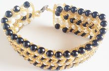 Load image into Gallery viewer, Enchanting Black and White Bracelet