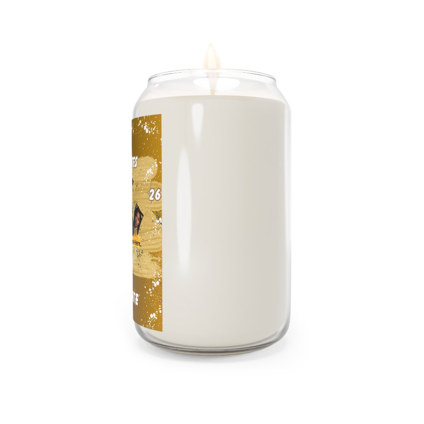 Candle: Graduation Scented Soy Candle Congrats Graduate Personalized 13.75 oz