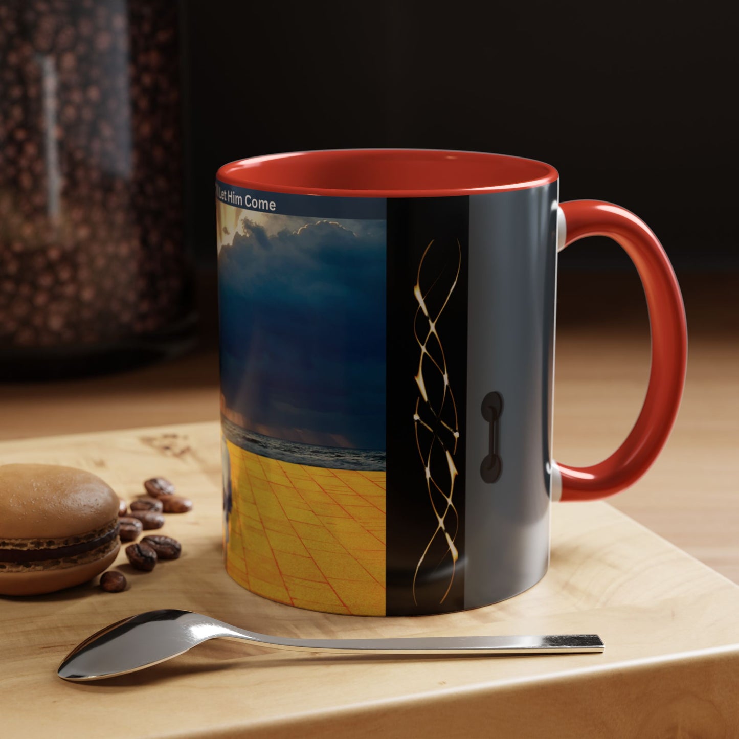 Coffee Mug — 'Whosoever Will Let Him Come' Inspirational Scenic Accent Mug (11/15 oz)