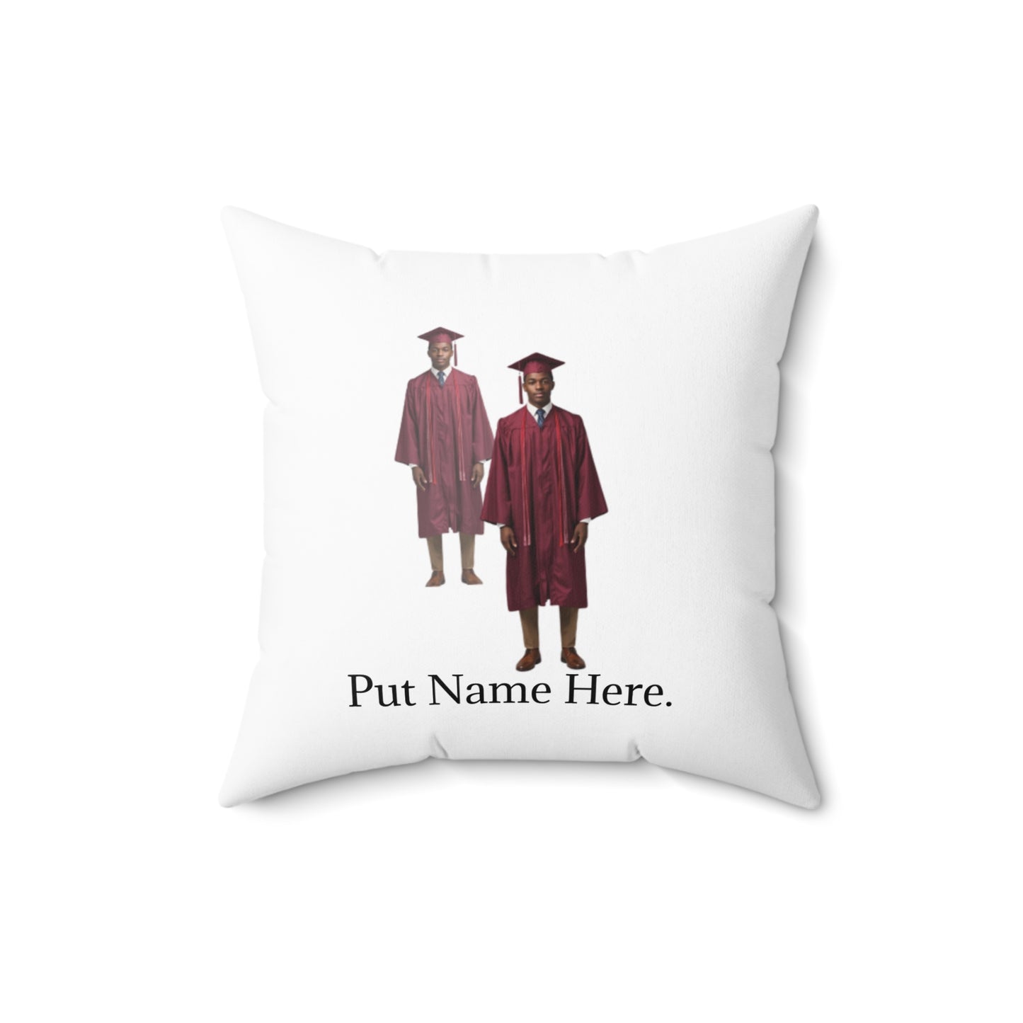 Graduation Keepsake Pillow Personalized Grad Name & Message