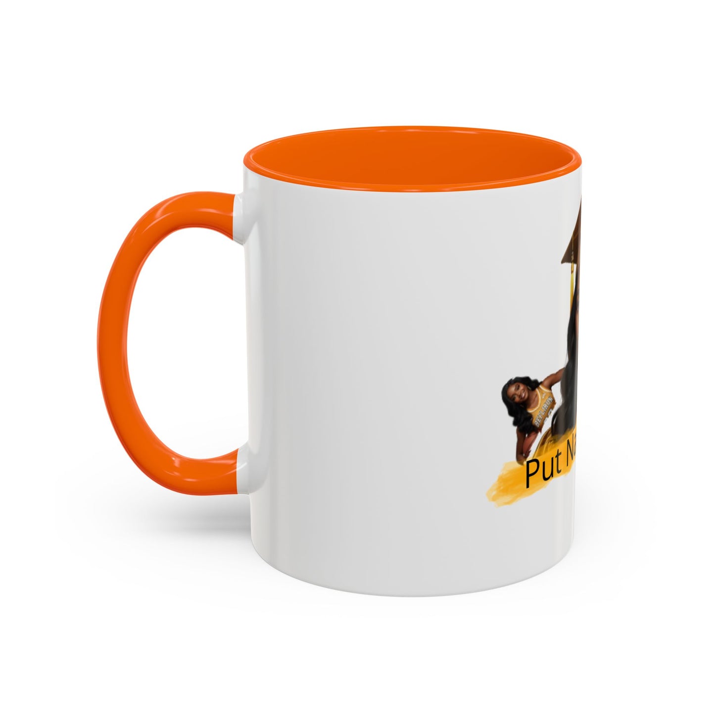 Custom Graduation Coffee Mug Personalized Put Name Here Grad Photo Accent Mug (11/15 oz)