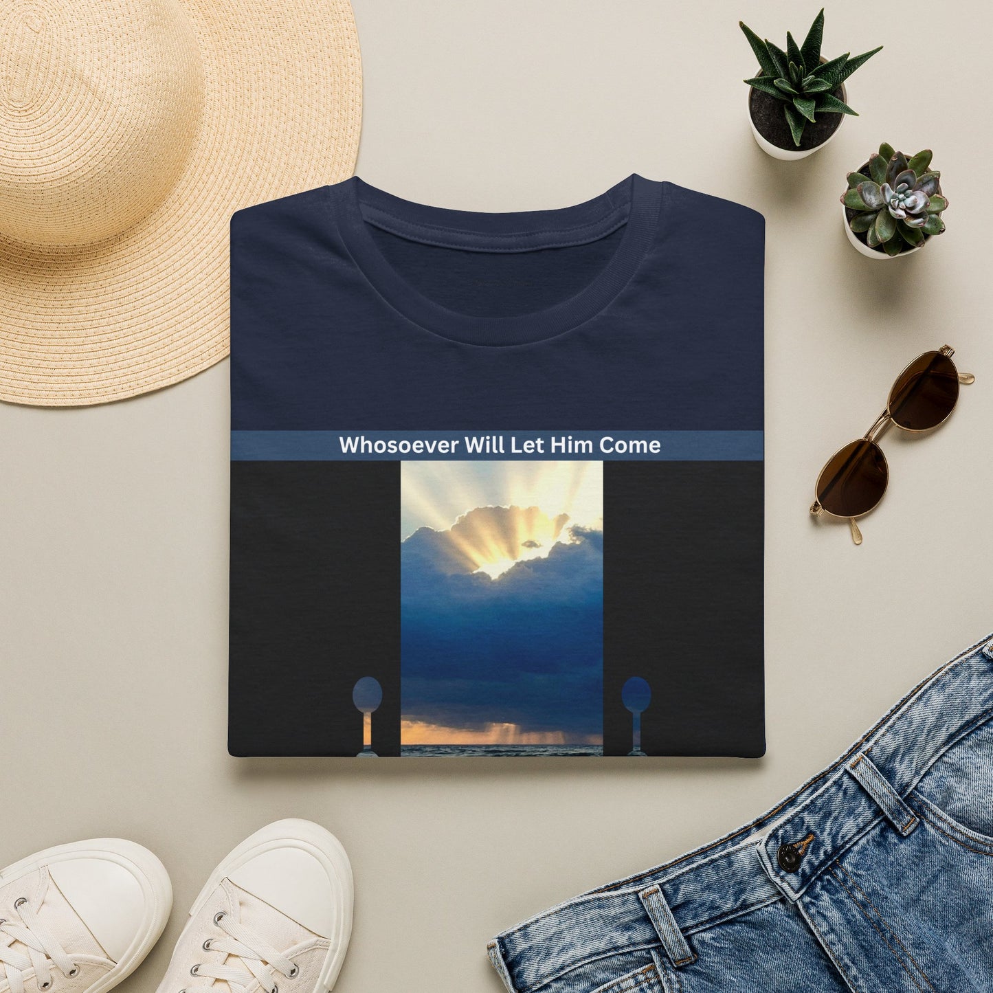 Inspirational 'Whosoever Will Let Him Come' T-Shirt — Spiritual Christian Faith Tee