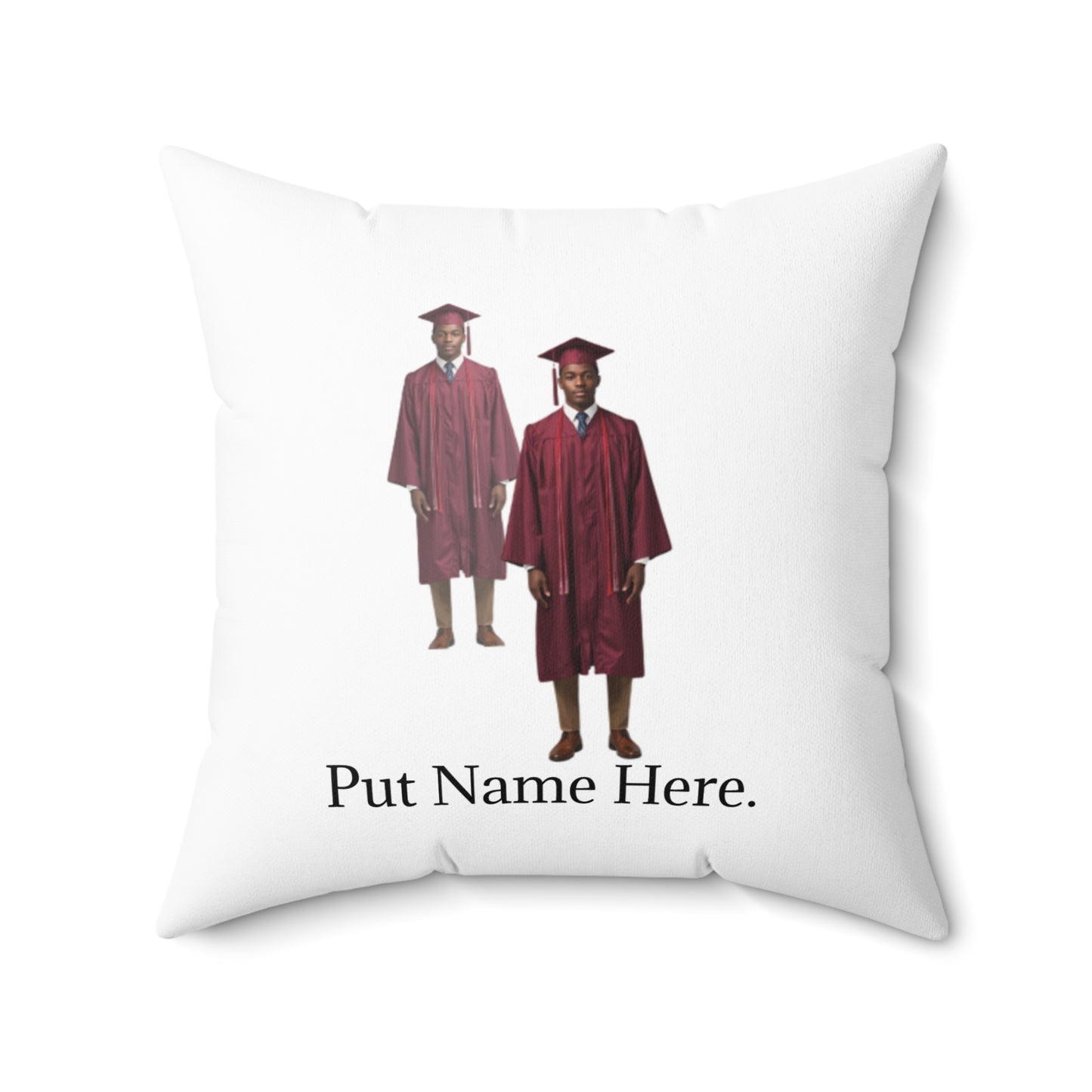 Graduation Keepsake Pillow Personalized Grad Name & Message