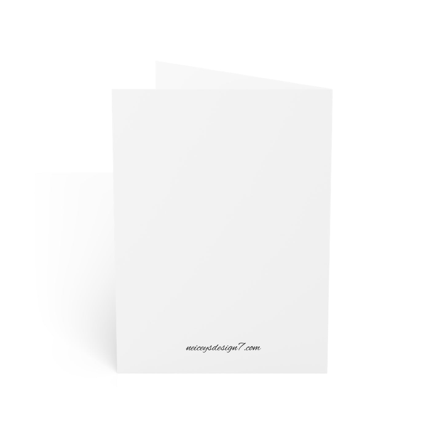 Greeting Cards: Graduation Photo. Personalized Congrats Grad Cards Navy Blue