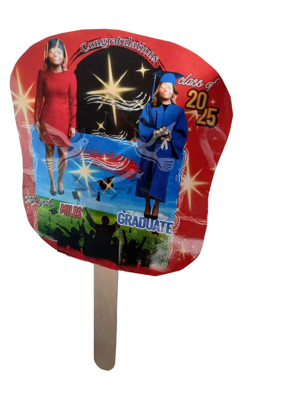 Fan curved personalized