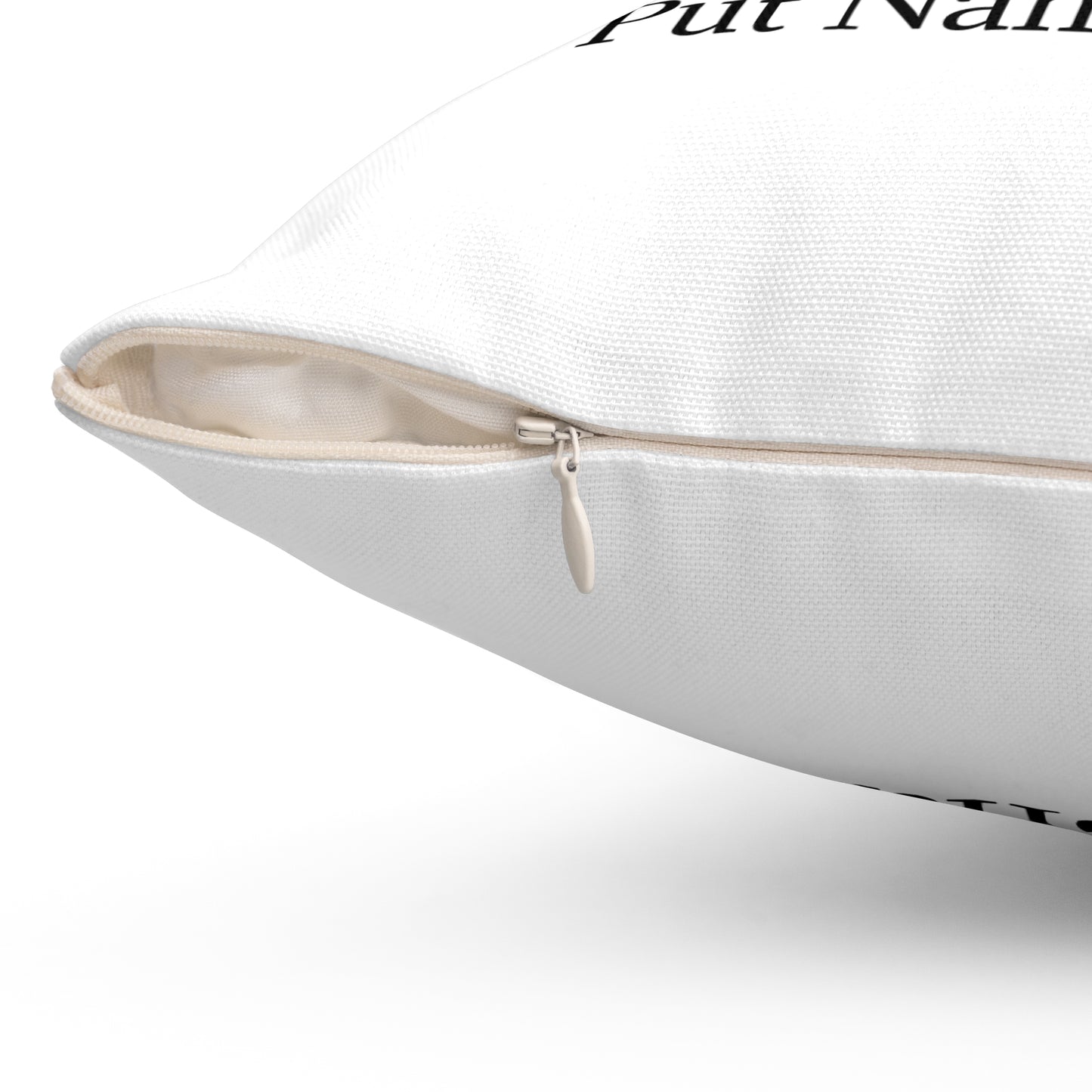 Graduation Keepsake Pillow Personalized Grad Name & Message