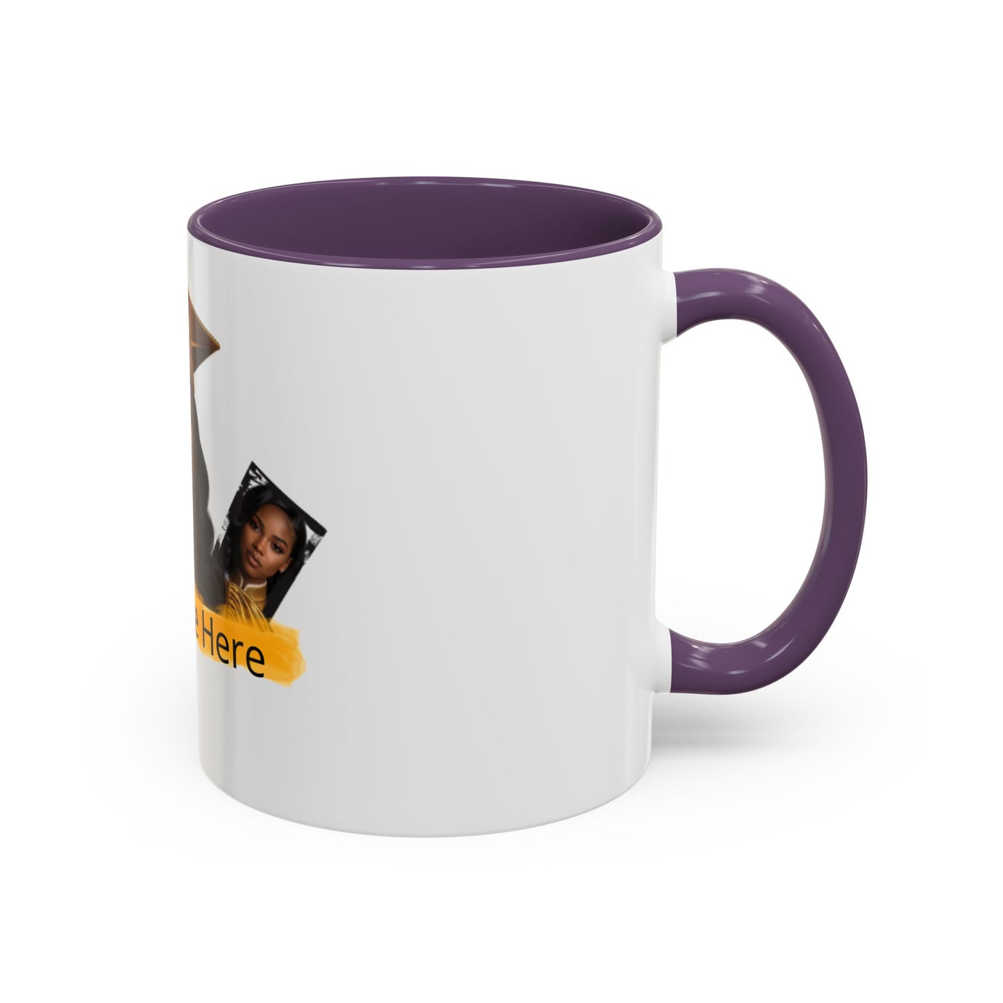 Custom Graduation Coffee Mug Personalized Put Name Here Grad Photo Accent Mug (11/15 oz)