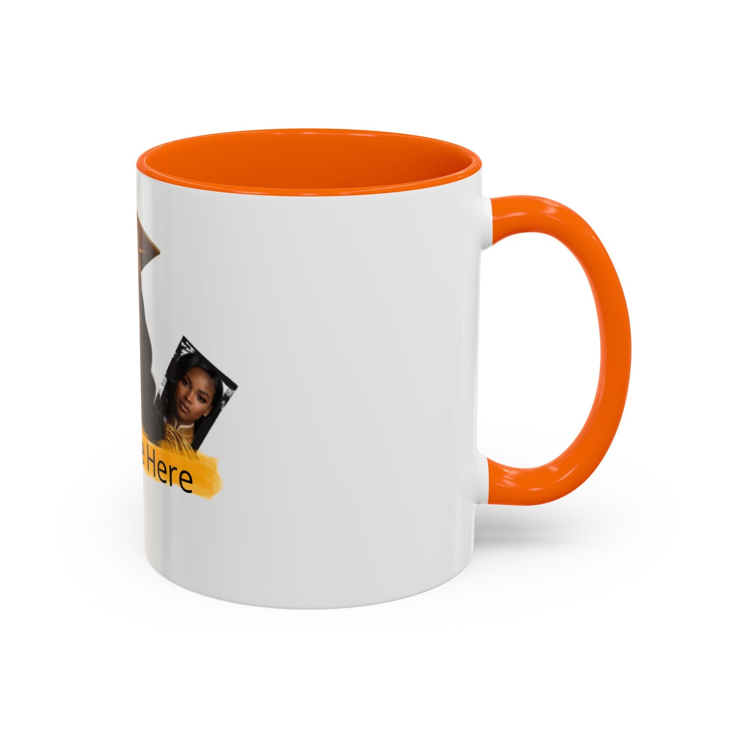 Custom Graduation Coffee Mug Personalized Put Name Here Grad Photo Accent Mug (11/15 oz)