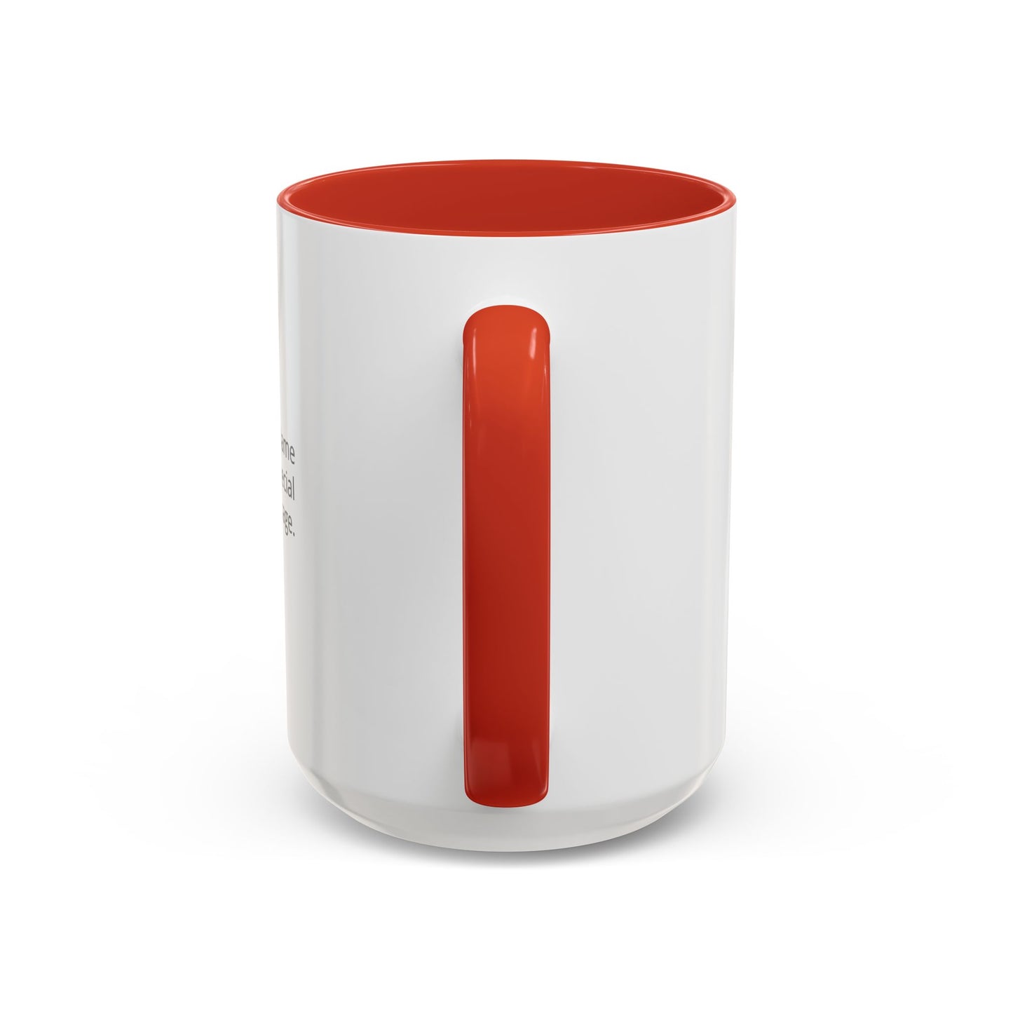 Personalized Photo Accent Coffee Mug Custom Name or Message