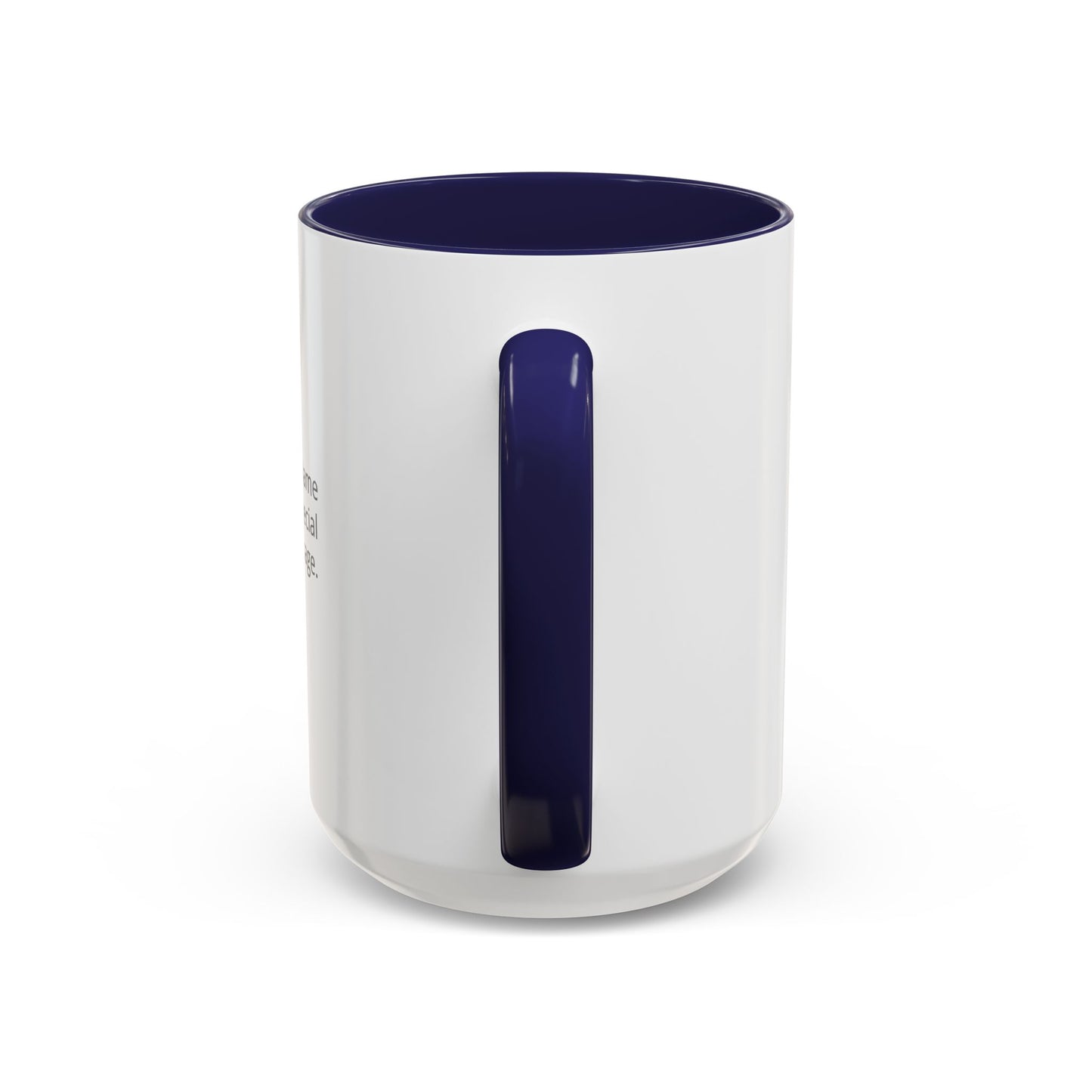 Personalized Photo Accent Coffee Mug Custom Name or Message