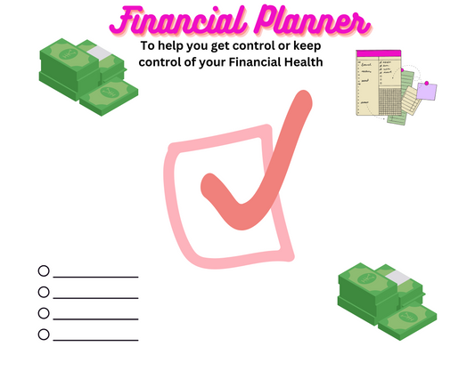 Financial Planner to help you with your financial planning. A Financial Journal.