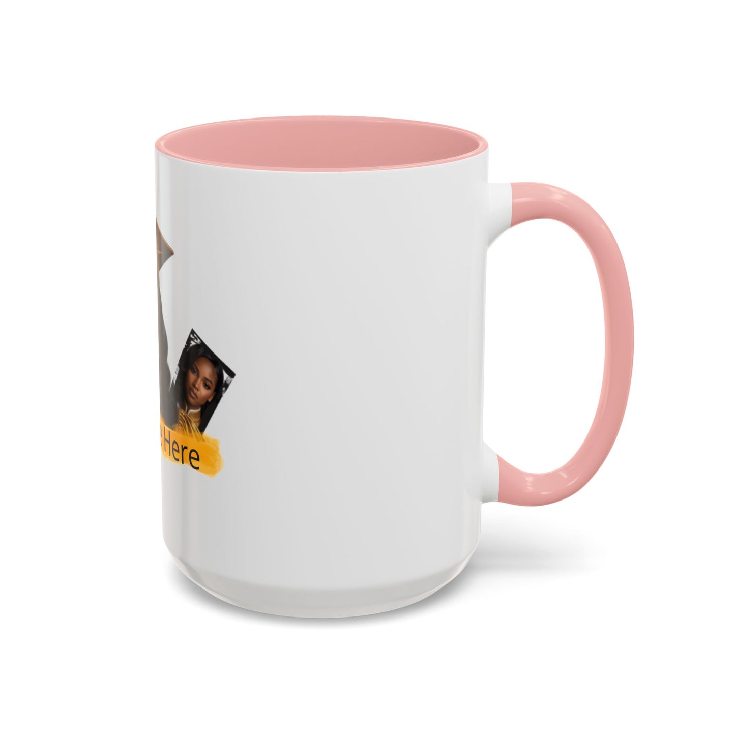 Custom Graduation Coffee Mug Personalized Put Name Here Grad Photo Accent Mug (11/15 oz)
