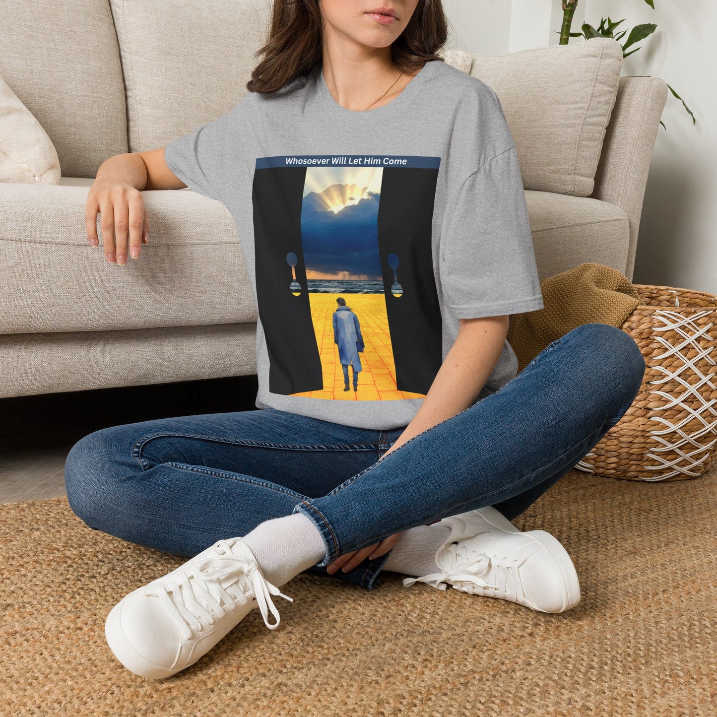 Inspirational 'Whosoever Will Let Him Come' T-Shirt — Spiritual Christian Faith Tee