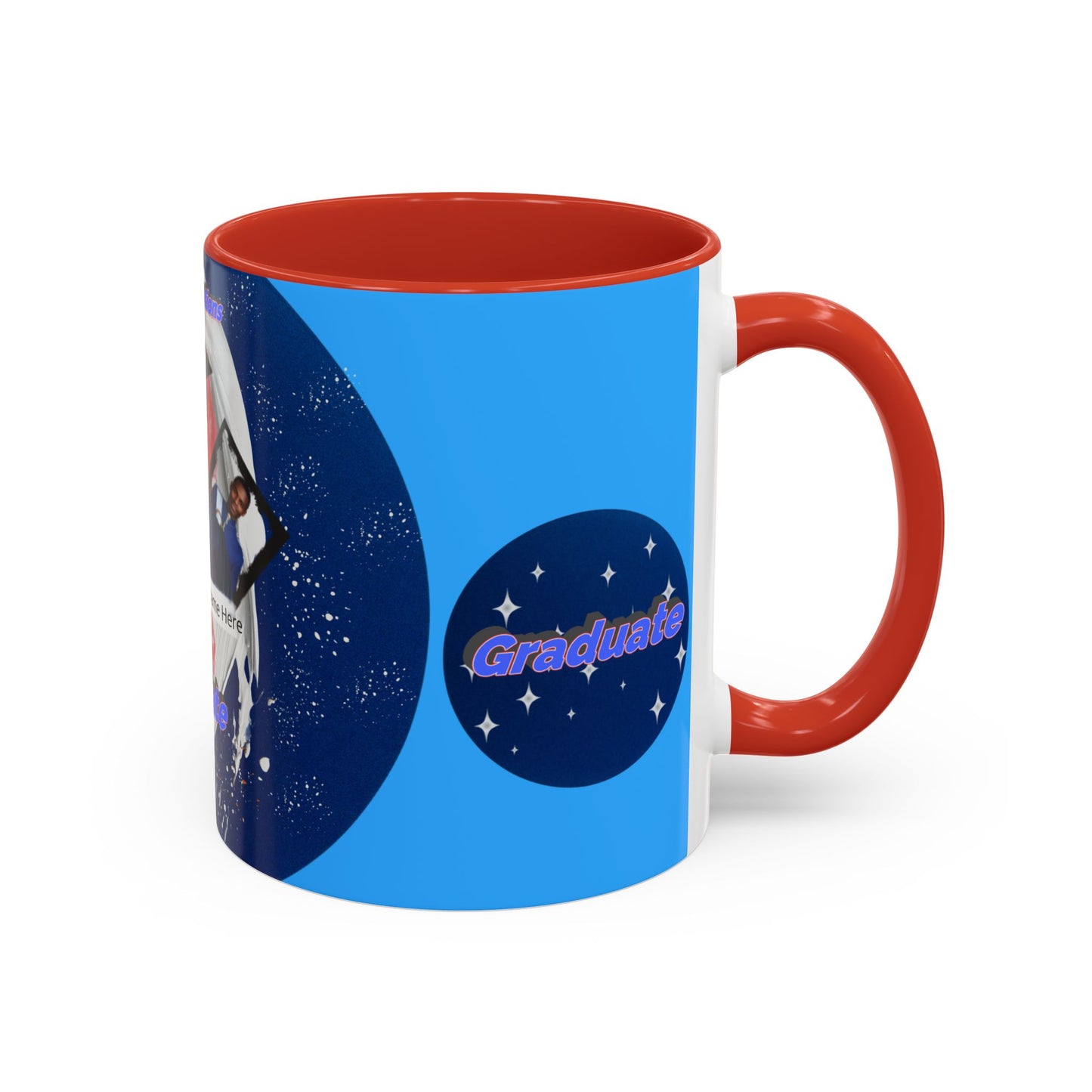 Mug: Personalized Graduation Coffee Mug. Custom Photo & Name 11oz
