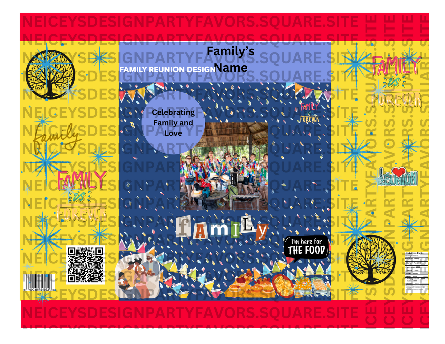 Custom Design: Party Favor Juice Box 6 Pack