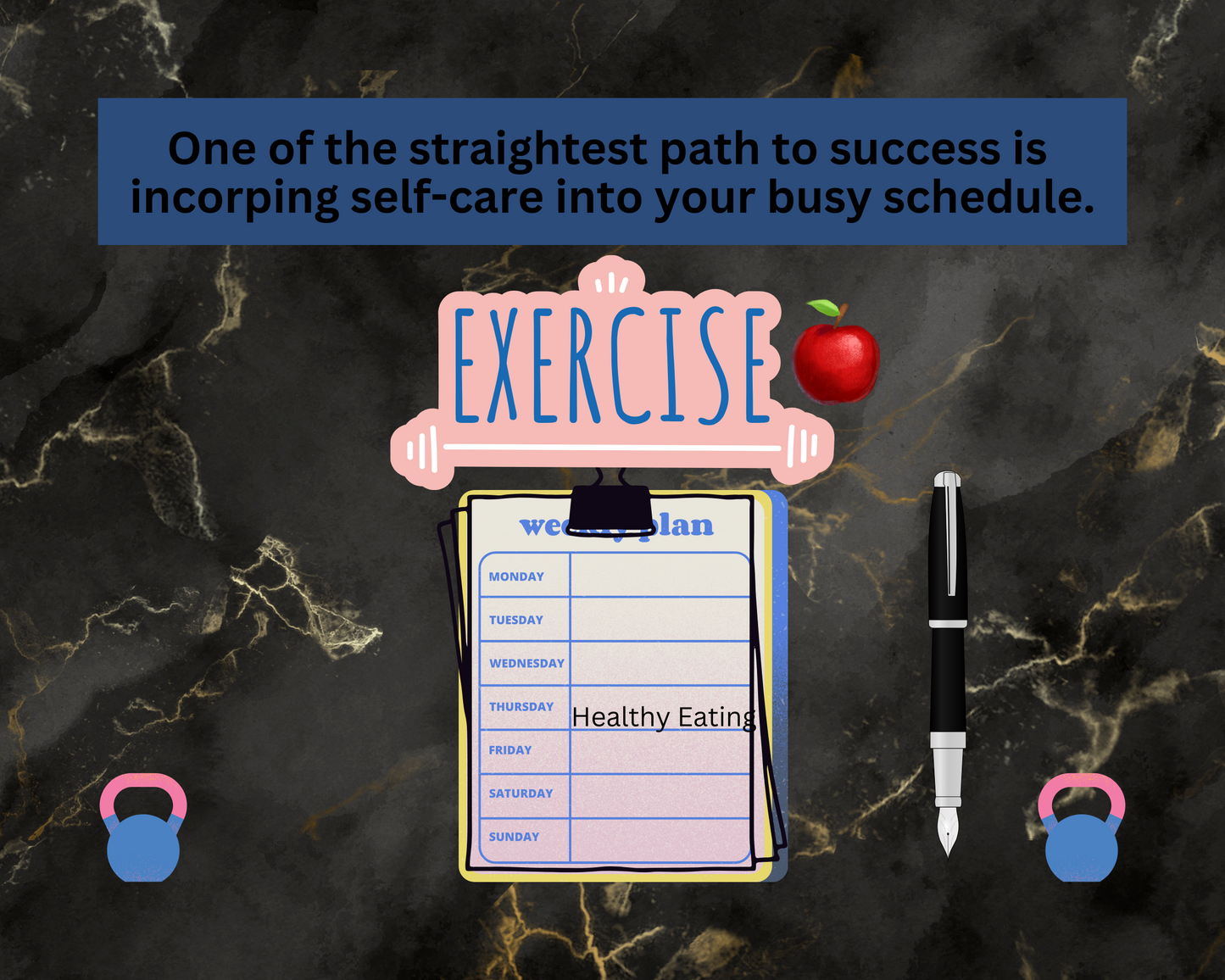 Health and Fitness Planner. A Journal to help guide you through your fitness Journey.