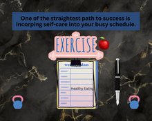 Load image into Gallery viewer, Health and Fitness Planner. A Journal to help guide you through your fitness Journey.
