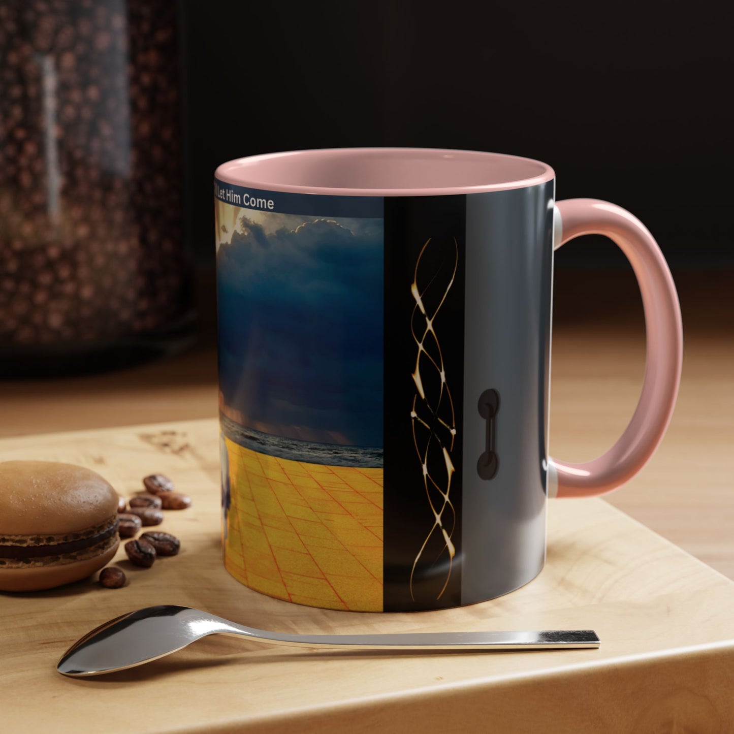 Coffee Mug — 'Whosoever Will Let Him Come' Inspirational Scenic Accent Mug (11/15 oz)