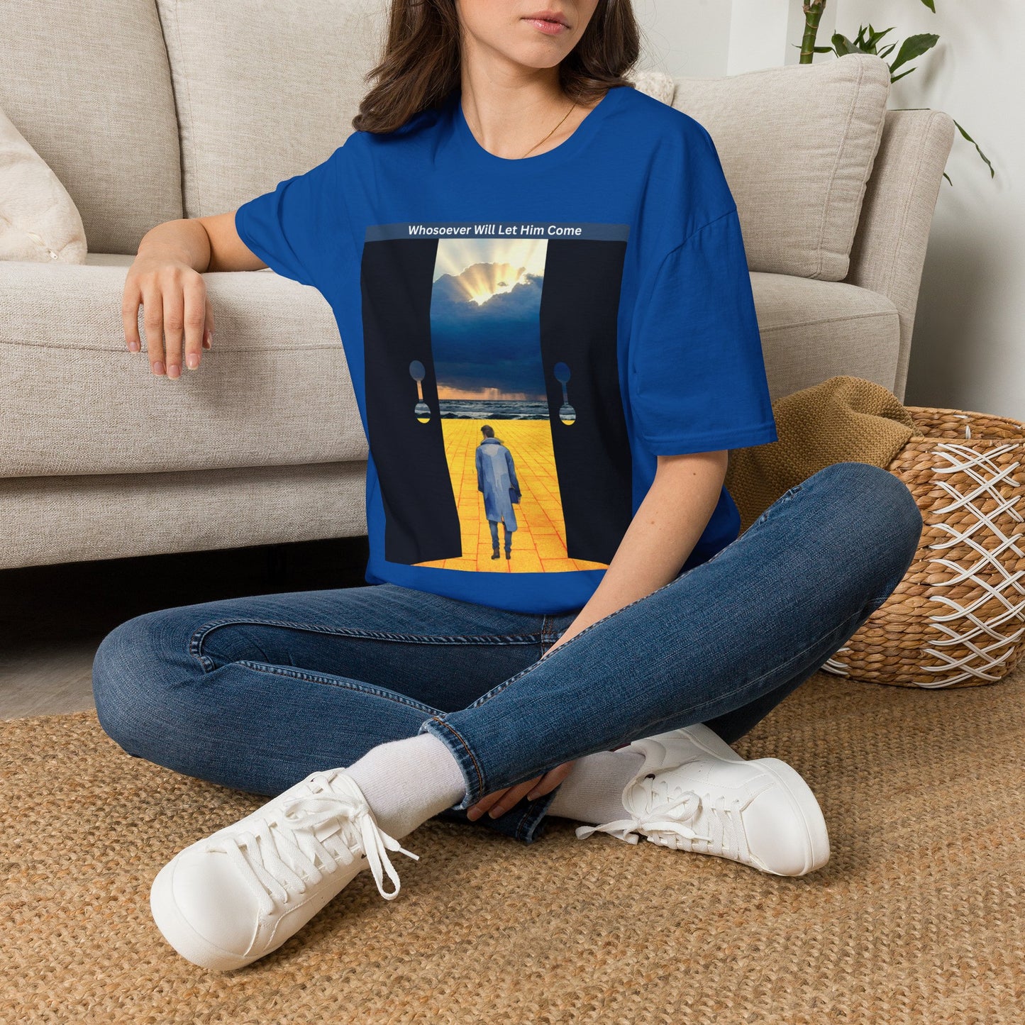 Inspirational 'Whosoever Will Let Him Come' T-Shirt — Spiritual Christian Faith Tee