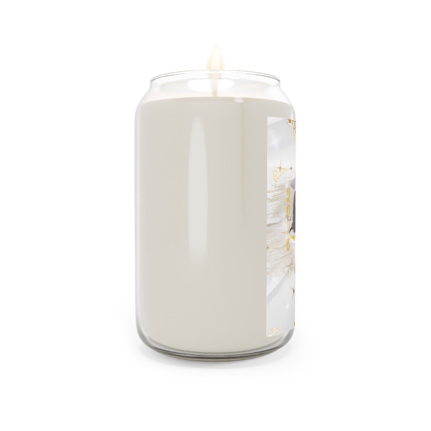 Candle: Graduation Photo Soy Candle Personalized Congrats Grad Gift, 13.75oz Scented Jar