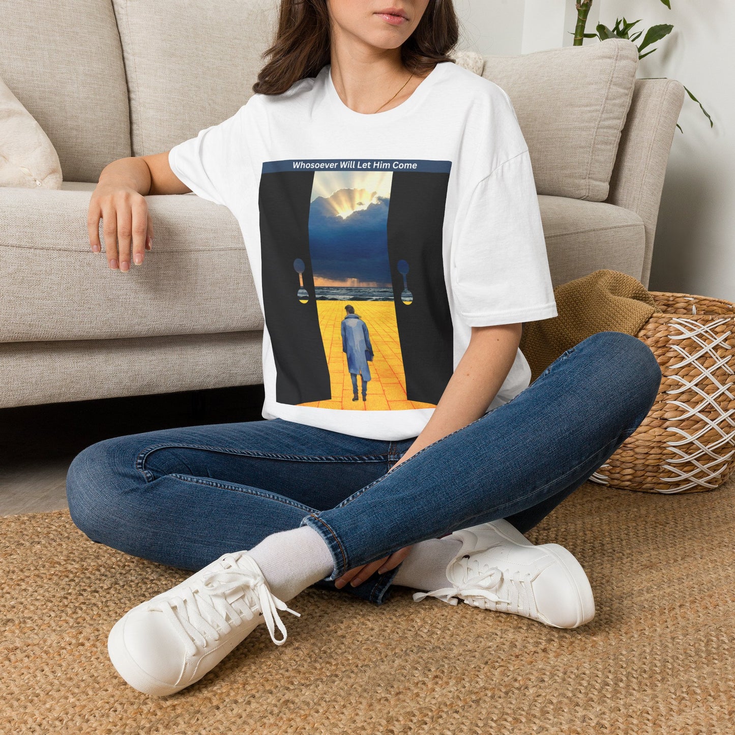 Inspirational 'Whosoever Will Let Him Come' T-Shirt — Spiritual Christian Faith Tee