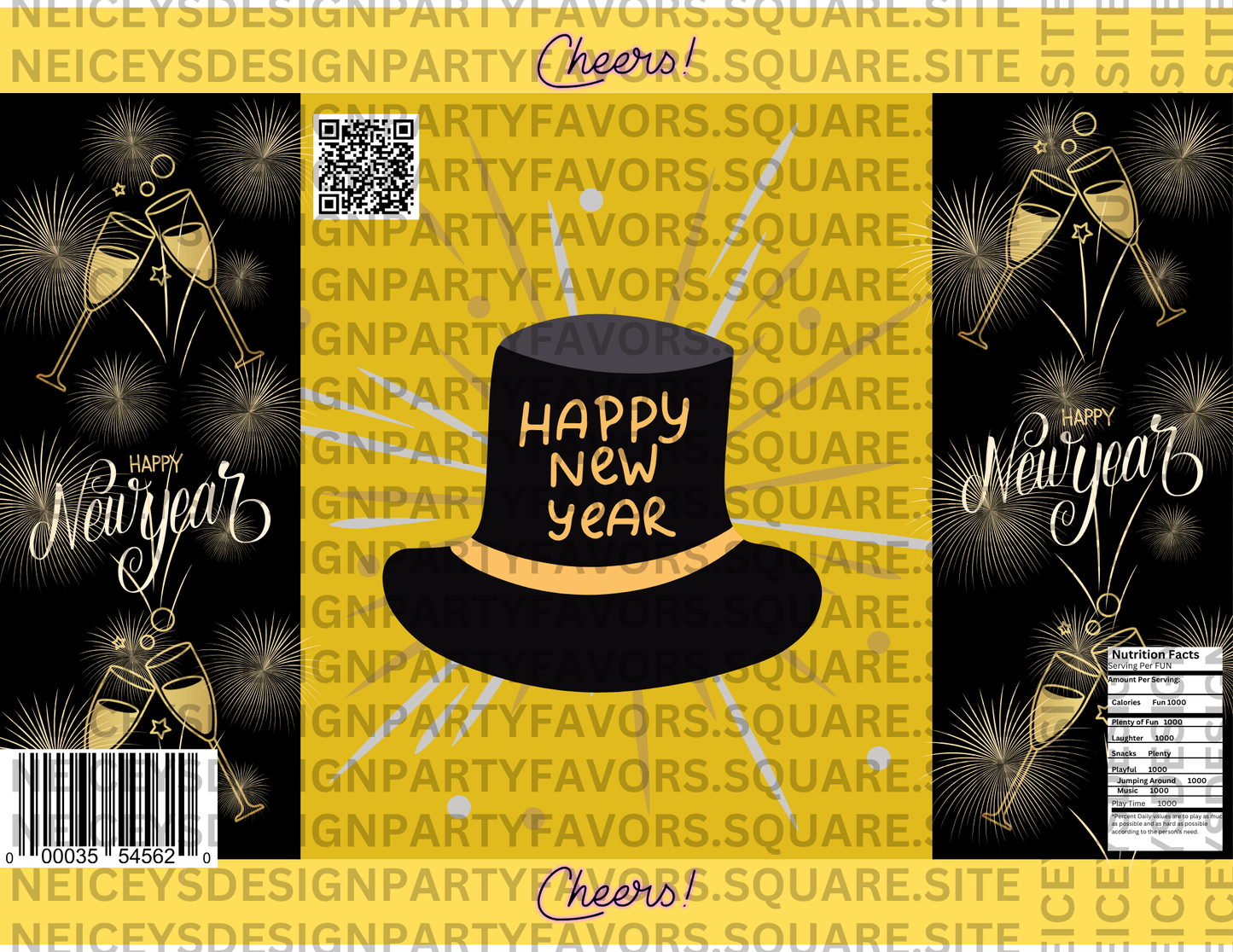 Custom Design: Party Favor Juice Box 6 Pack