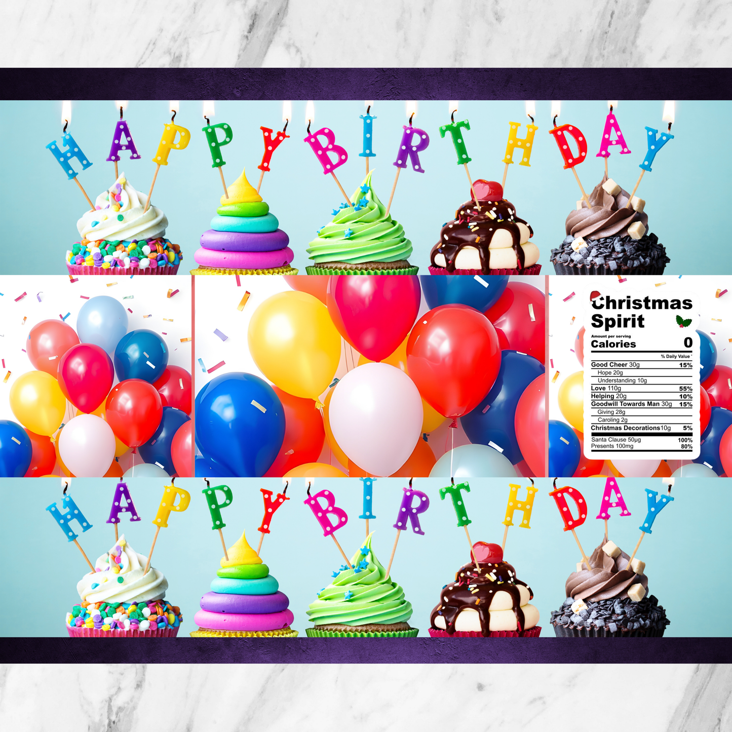 8-Piece Party Favor Bundle Template plus a small water bottle template. Making the bundle a 9 piece!