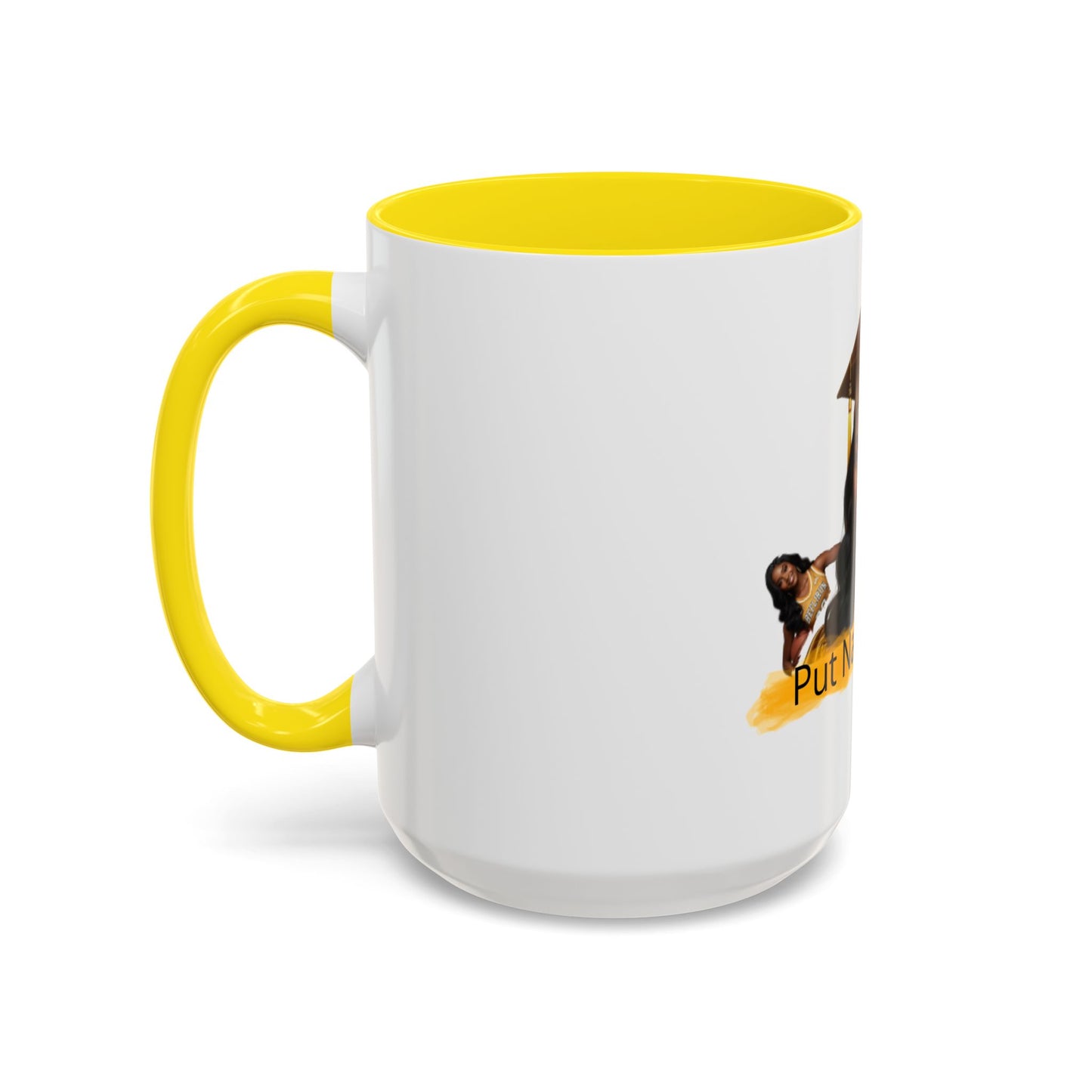 Custom Graduation Coffee Mug Personalized Put Name Here Grad Photo Accent Mug (11/15 oz)