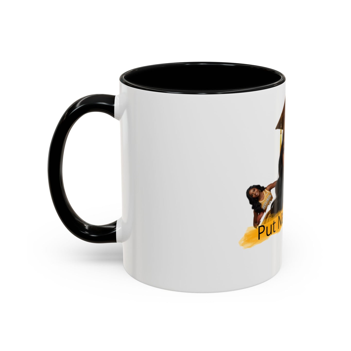 Custom Graduation Coffee Mug Personalized Put Name Here Grad Photo Accent Mug (11/15 oz)