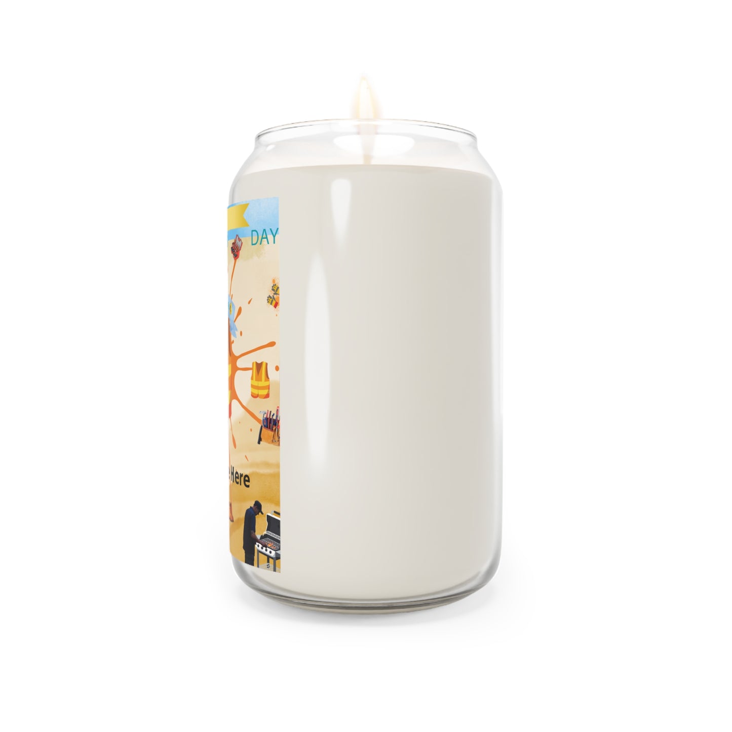 Fathers Day Candle Personalized Scented Soy Candle 13.75oz (Add Name)