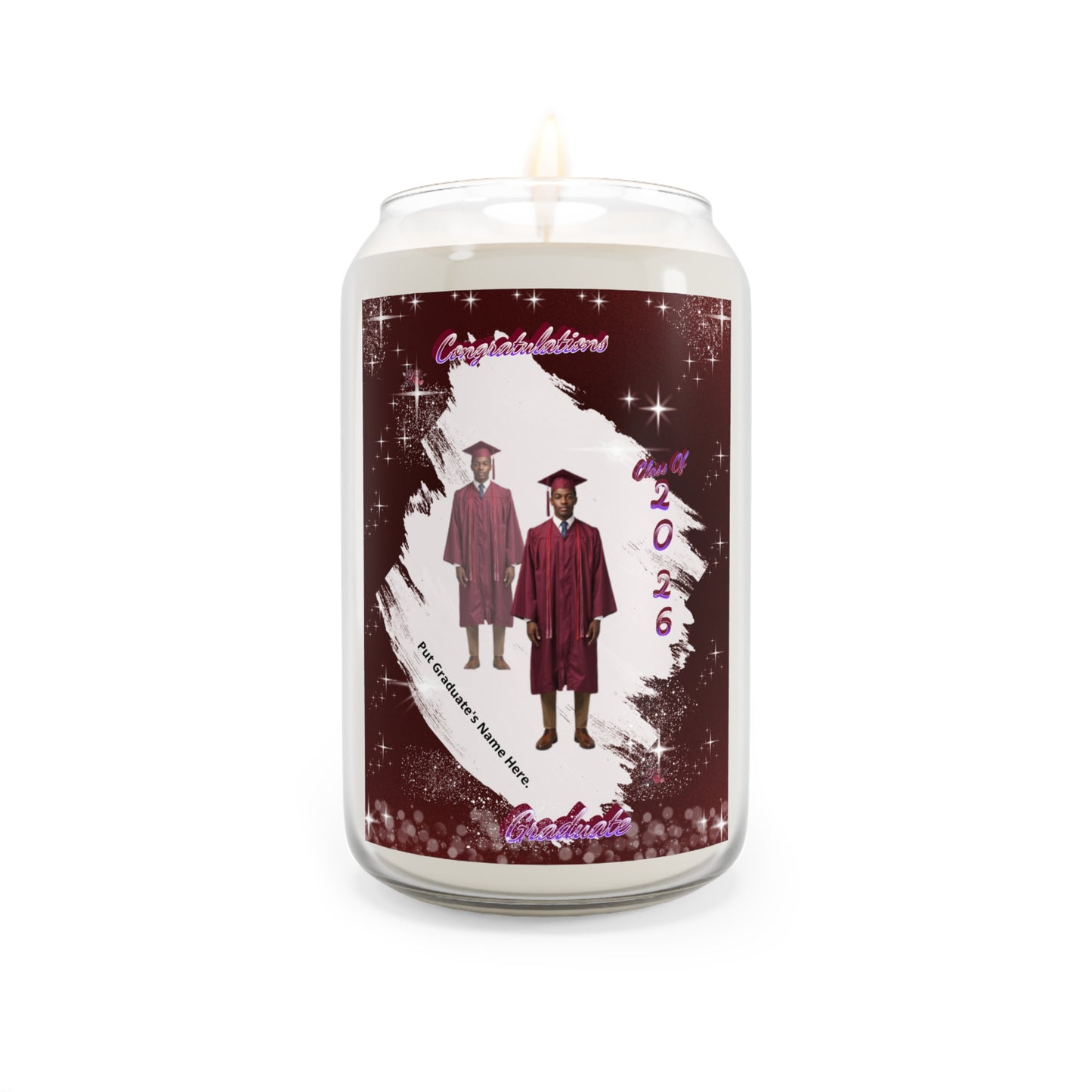 Candle: Graduation 2026 Soy Candle Congratulations Graduate Keepsake (13.75oz)