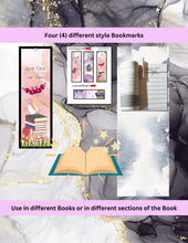 Load image into Gallery viewer, Affirmation Bling Bookmarks Instant Download
