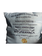 Load image into Gallery viewer, Pillow personalized 15x15
