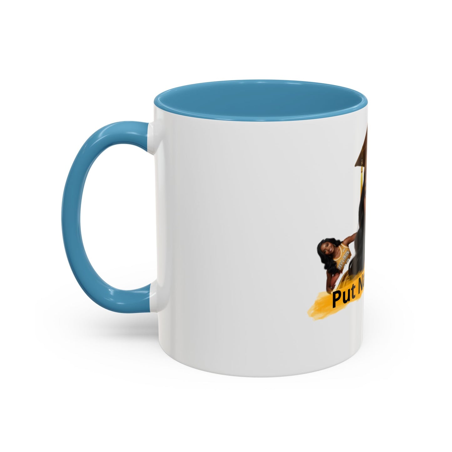 Custom Graduation Coffee Mug Personalized Put Name Here Grad Photo Accent Mug (11/15 oz)