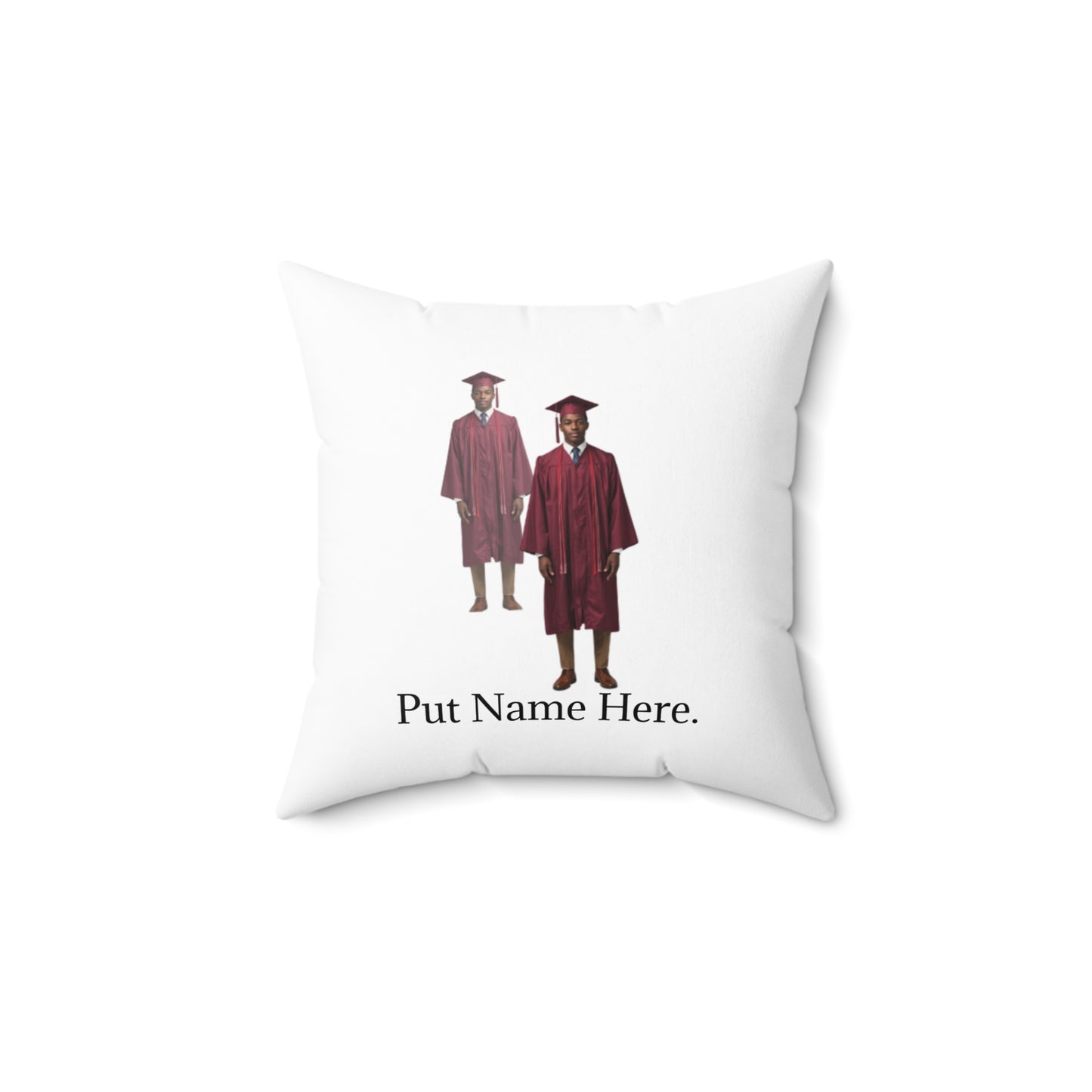 Graduation Keepsake Pillow Personalized Grad Name & Message