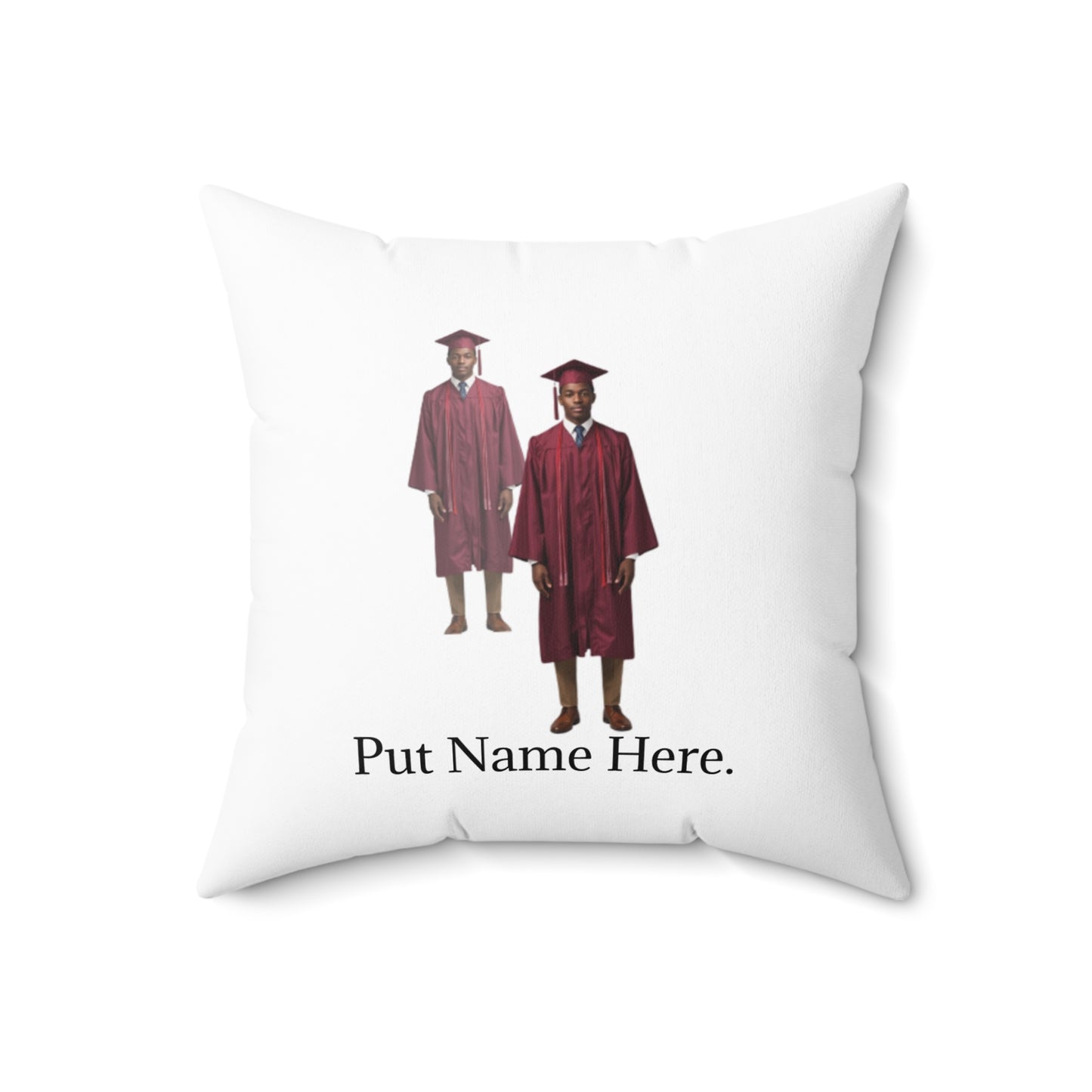 Graduation Keepsake Pillow Personalized Grad Name & Message