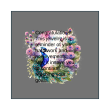 Load image into Gallery viewer, Elegant Bloom Silver, White, black and crystal Earrings
