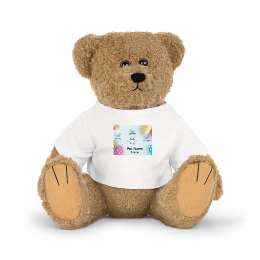Personalized Pet Memorial Teddy Bear with Custom T‑Shirt — 'Pet Name Here'