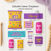 Load image into Gallery viewer, Digital Download/Custom Design, 8-Piece Event and Party Favor Bundle!

