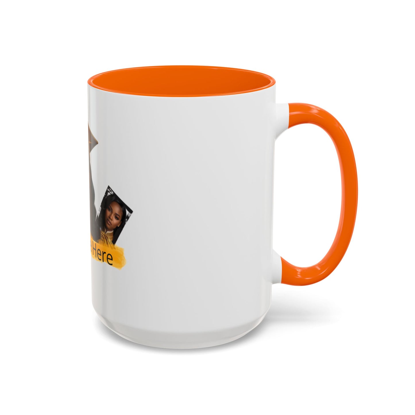 Custom Graduation Coffee Mug Personalized Put Name Here Grad Photo Accent Mug (11/15 oz)