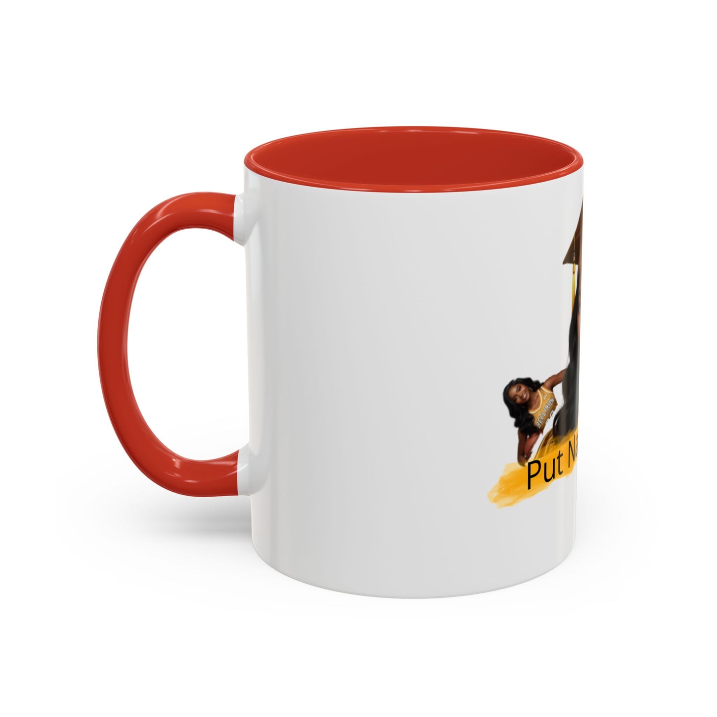 Custom Graduation Coffee Mug Personalized Put Name Here Grad Photo Accent Mug (11/15 oz)
