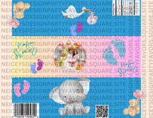 Load image into Gallery viewer, Custom Design Party Favor standard size bag chips and Labels 12 Pack
