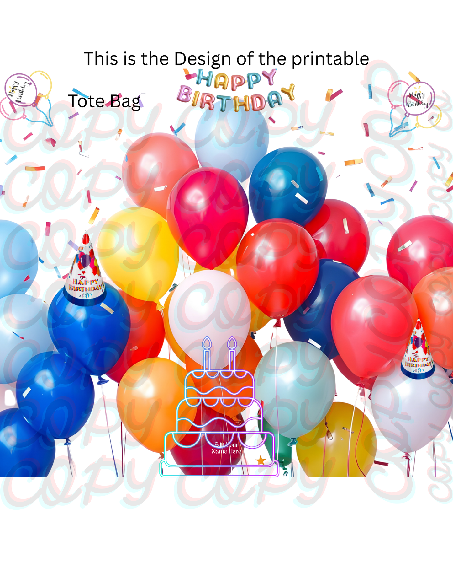 Kid sublimation and party favor Birthday Printable bundle gender neutral. Editable Name. This is a printable, you can only edit the name.
