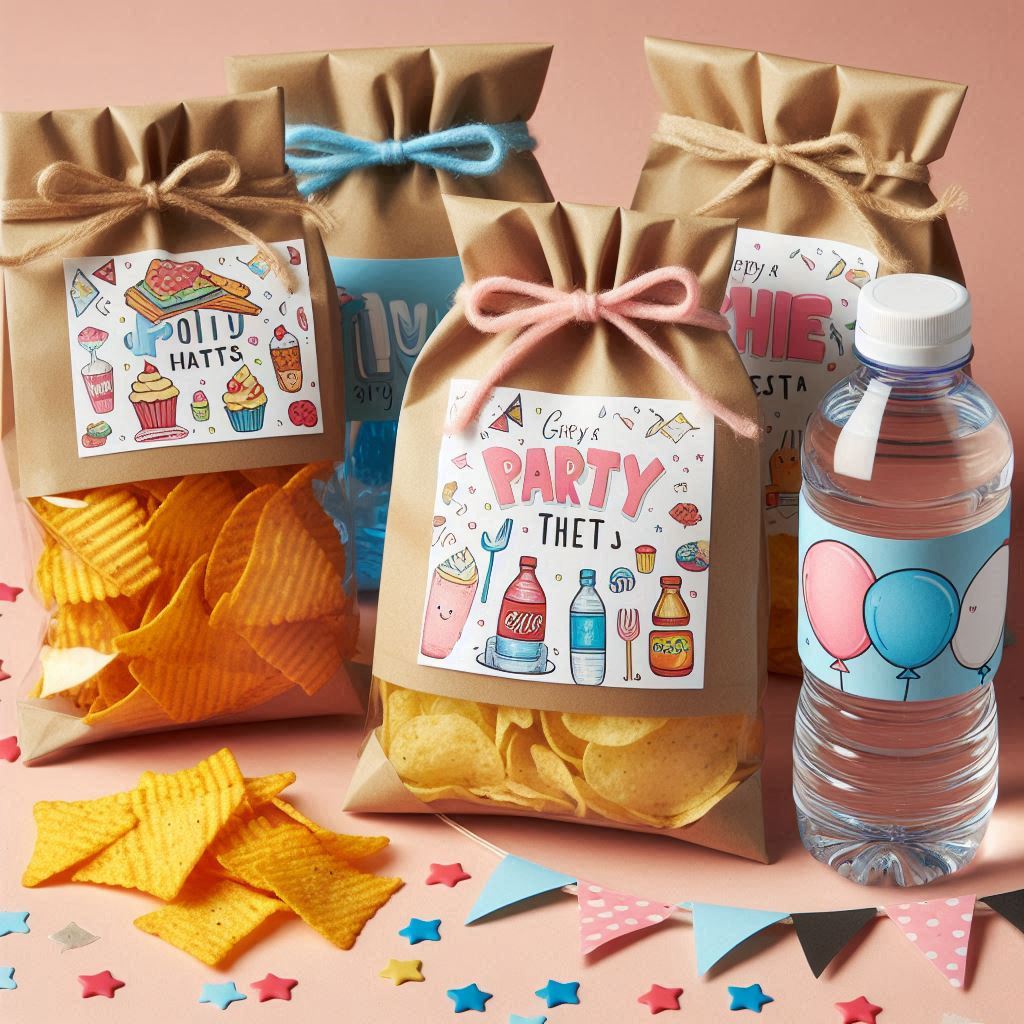 Invitation and Party Favor Bundle Template 1. 10 Pcs Party Favor and invitation Template. Not a physical product.