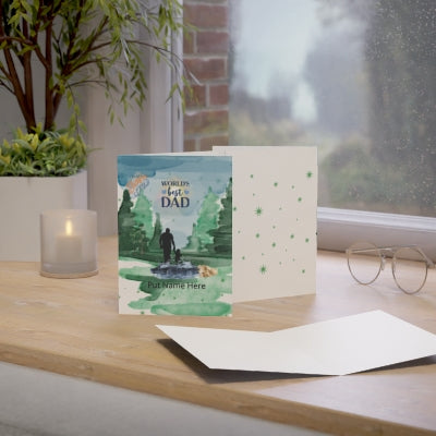 Father's Day Template: Personalized name and special message Father's Day greeting card