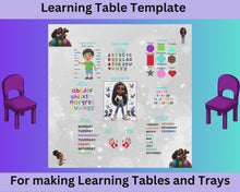 Load and play video in Gallery viewer, Learning Table: Editable Tabletop Learning Sheet Template You Edit yourself or keep the original design. Free vending machine template.
